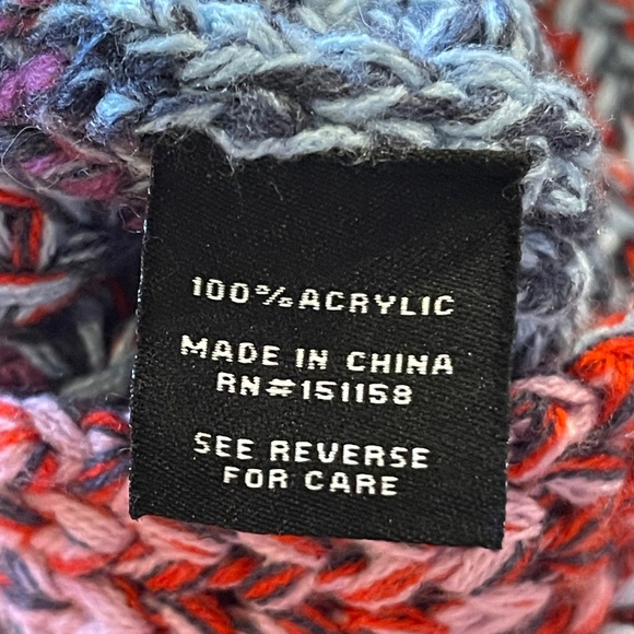 NEW! 525 America Born in Brklyn Rainbow Marled Cardigan Sweater Size XS NWT! - Picture 16 of 16